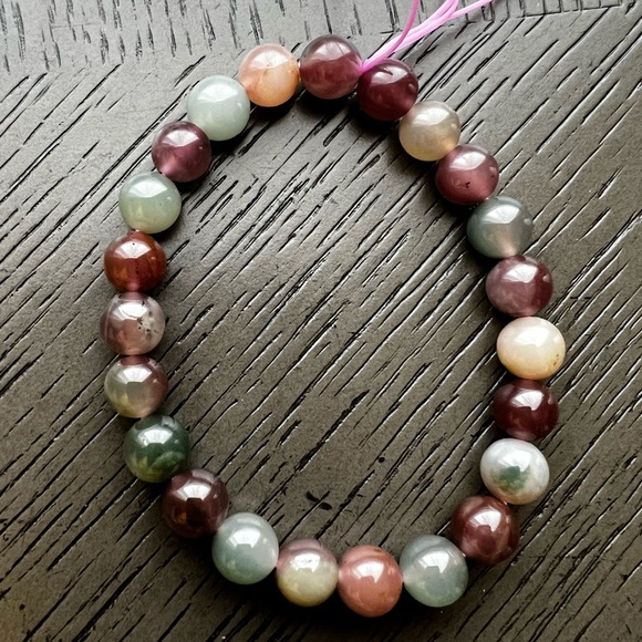 Colorful Agate bracelet - Picture 2 of 2
